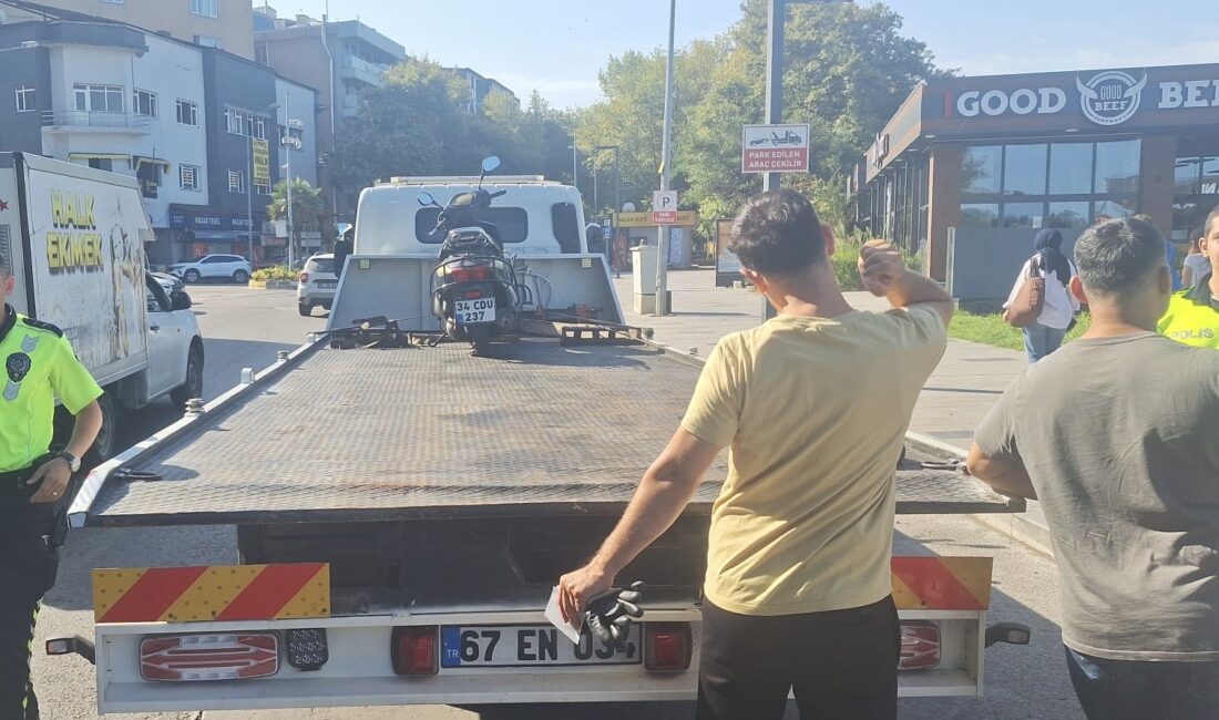 Zonguldak’ın Liman Caddesi üzerinde