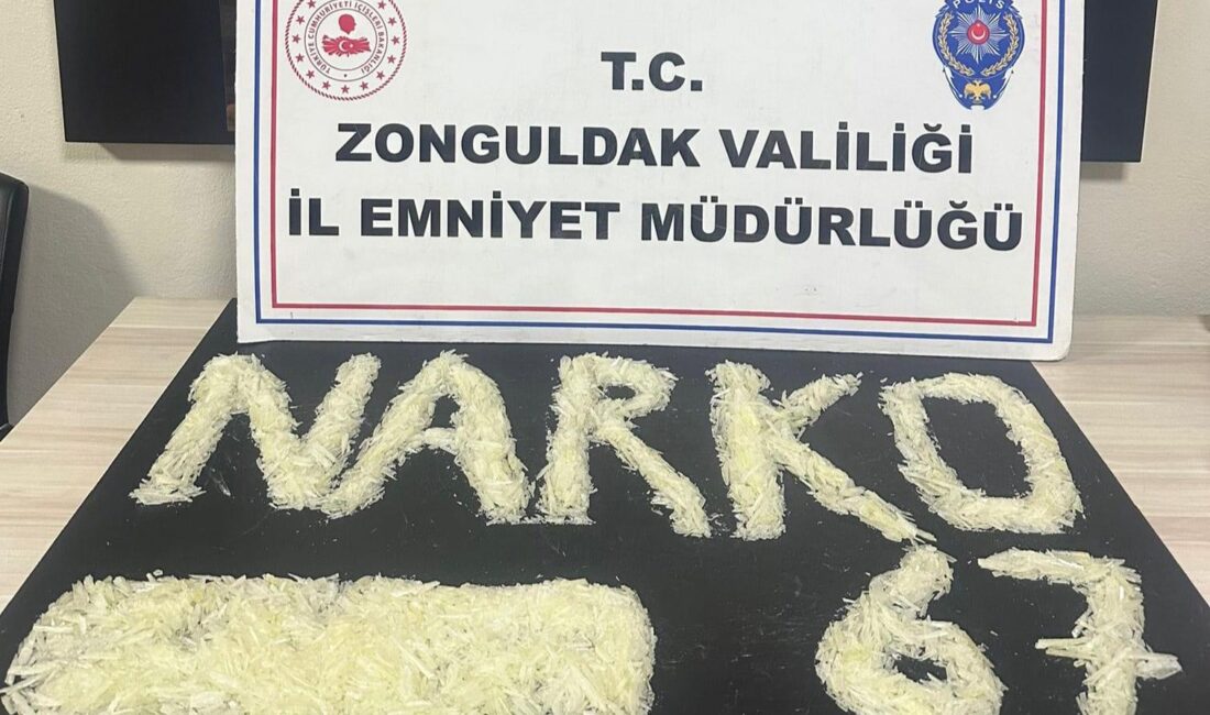 Ereğli’de narkotik operasyonunda metamfetamin ele geçirildi Zonguldak’ın Ereğli ilçesinde düzenlenen