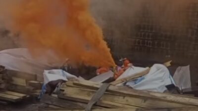 TTK Liman işletmesinde meşaleyi kim yaktı?