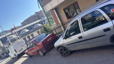 Zonguldak kaldırımları işgal altında