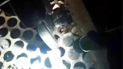 Mazgala sıkışan kedinin adı “Mazgal” oldu