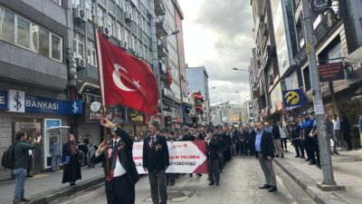 Gaziler Günü çelenk ve yürüyüş törenleriyle kutlandı