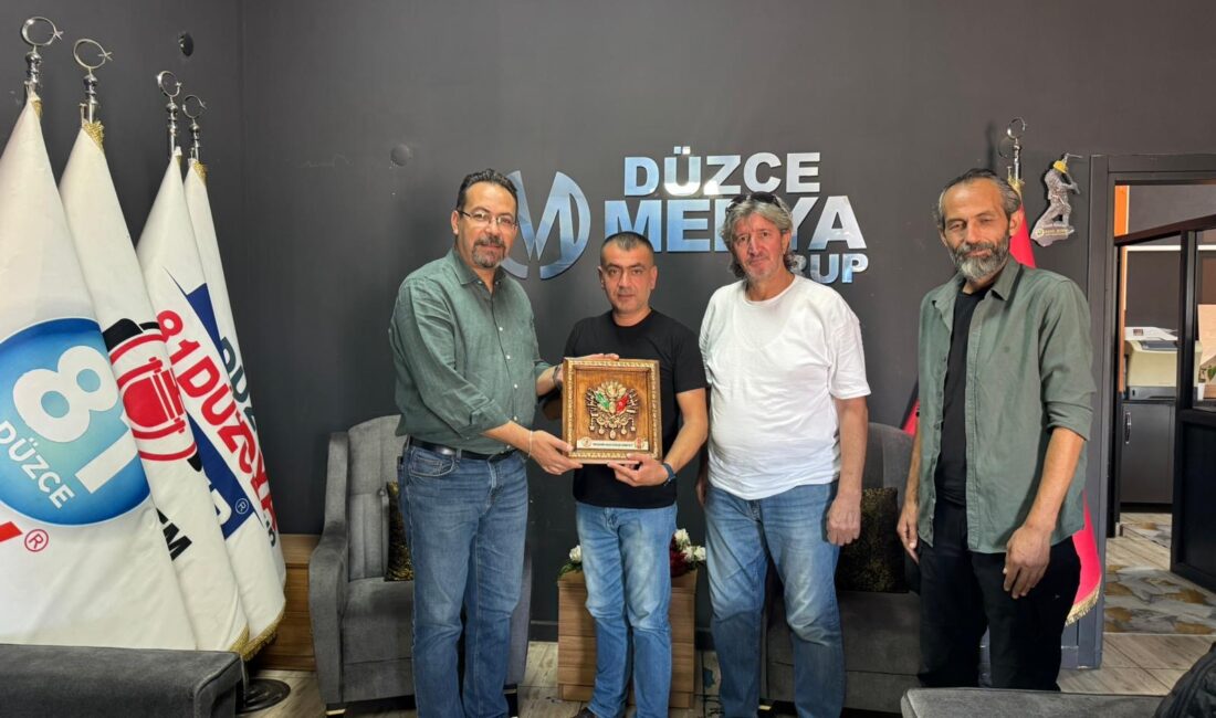 TGF Heyetinden Düzce Gazeteciler Cemiyetine Ziyaret Türkiye Gazeteciler Federasyonu (TGF)