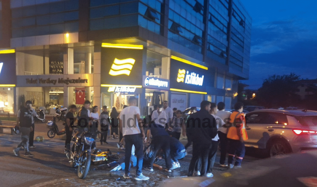 Zonguldak’ın Çaycuma ilçesi merkezinde