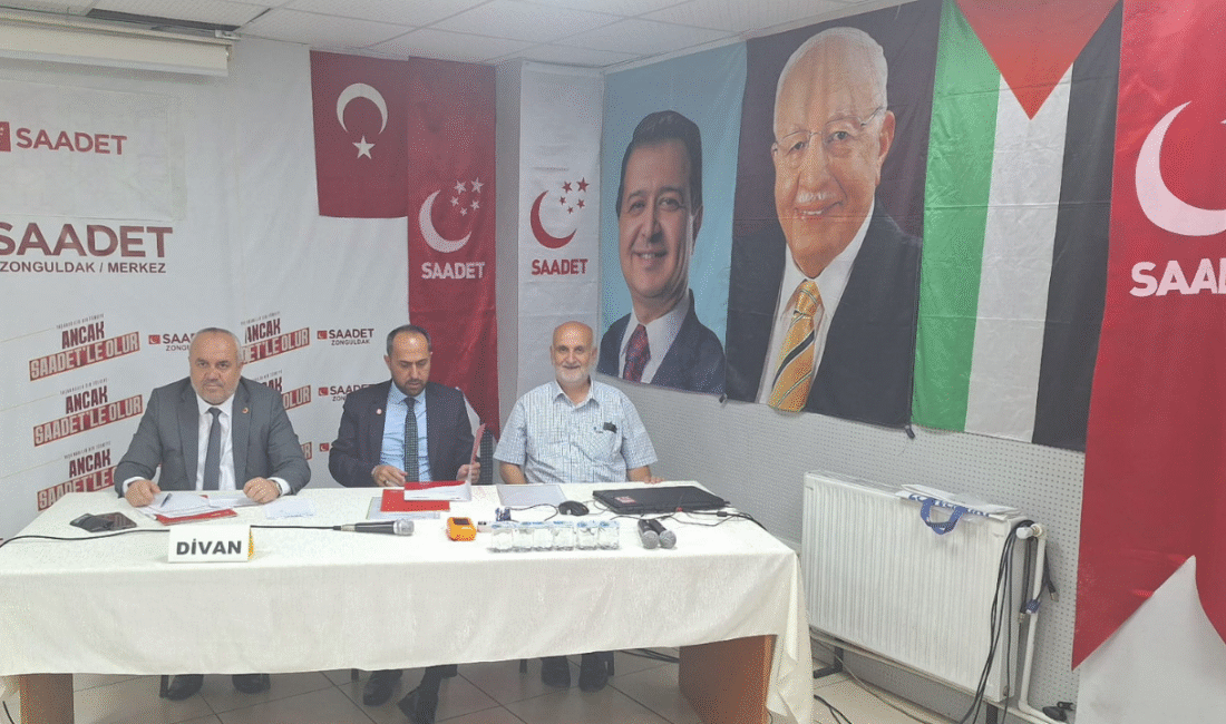 Saadet Partisi Divan Toplantısı gerçekleştirildi Saadet Partisi Zonguldak İl