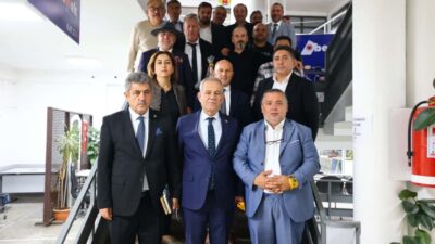 TOKAT BELEDİYE BAŞKANI VE GAZETECİLER CEMİYETİNE ZİYARET