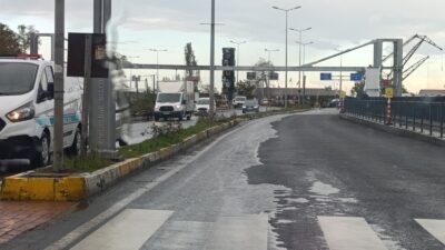 Zonguldak’ta asansörlü yaya üst geçitte sona gelindi