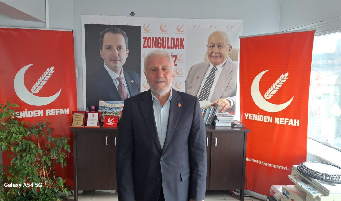 Necdet Sarı, il başkanlığına adaylığını açıkladı Yeniden Refah Partisi Zonguldak