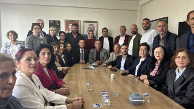 Chp İl Örgütünden Nazmi Özden’e “hayırlı olsun” ziyareti