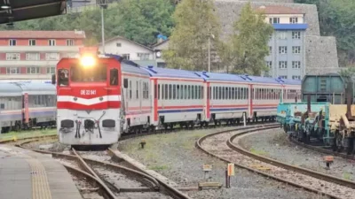 Turistik Karaelmas Ekspresi 3. kez Zonguldak’a geldi