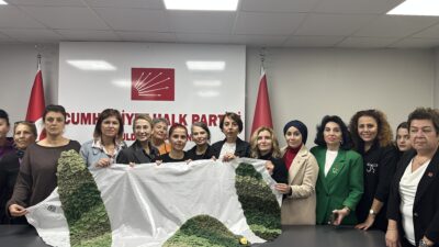 CHP’li kadınlar Zeytin Dalı projesini tamamladı