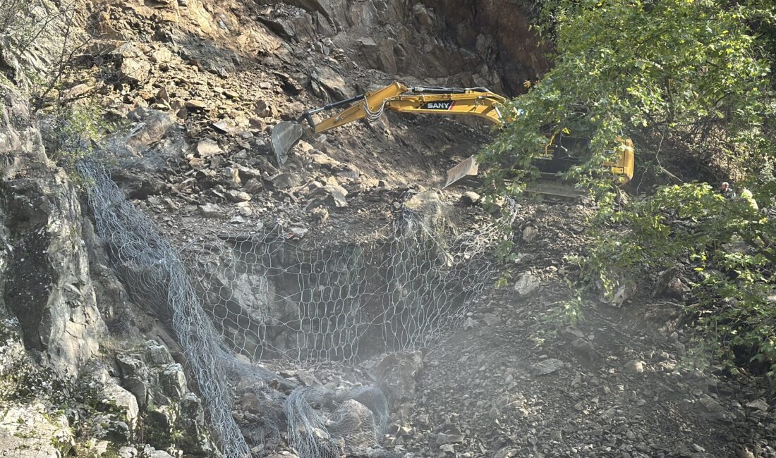 Karabük’te demir yolu hattının
