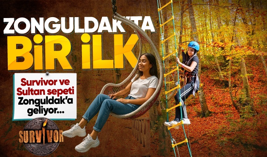 Kent Ormanı baştan yaratılıyor! Dev Salıncaklar ve Survivor Parkuru geliyor Zonguldak Kent Ormanı’nda yepyeni