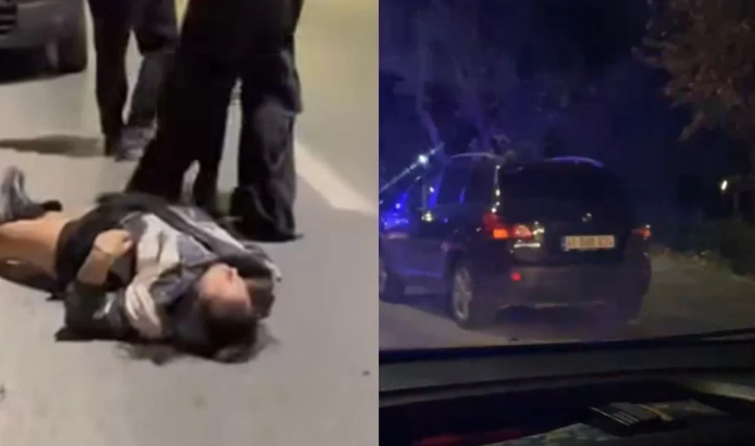 Zonguldak’ta otomobil ile motosiklet çarpıştı Zonguldak Milli Egemenlik caddesinde