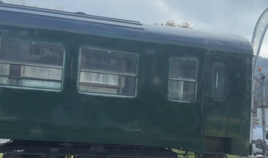 Vagon Kafe’nin vagonları görücüye çıktı Zonguldak Belediye Başkanı Tahsin