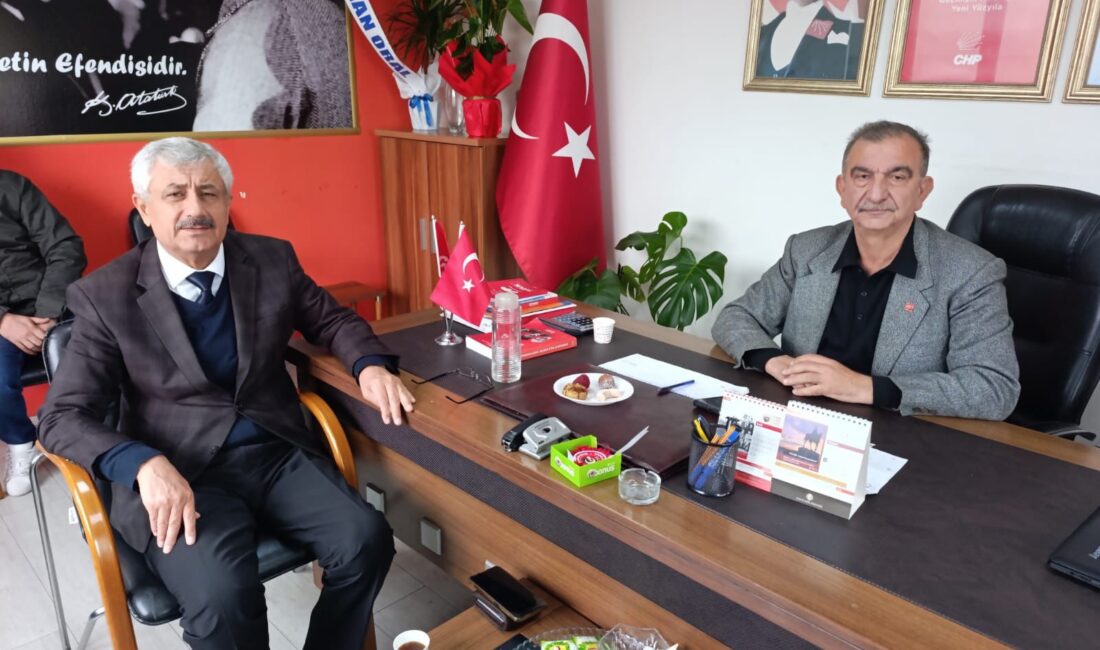 Turhan Oral’dan Nazmi Özden’e sürpriz ziyaret