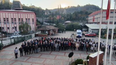 Madenciler, Atatürk’ü andılar