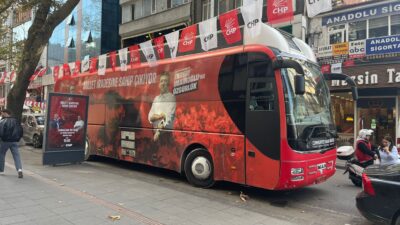 Özgür Özel mitingi için son hazırlıklar sürüyor