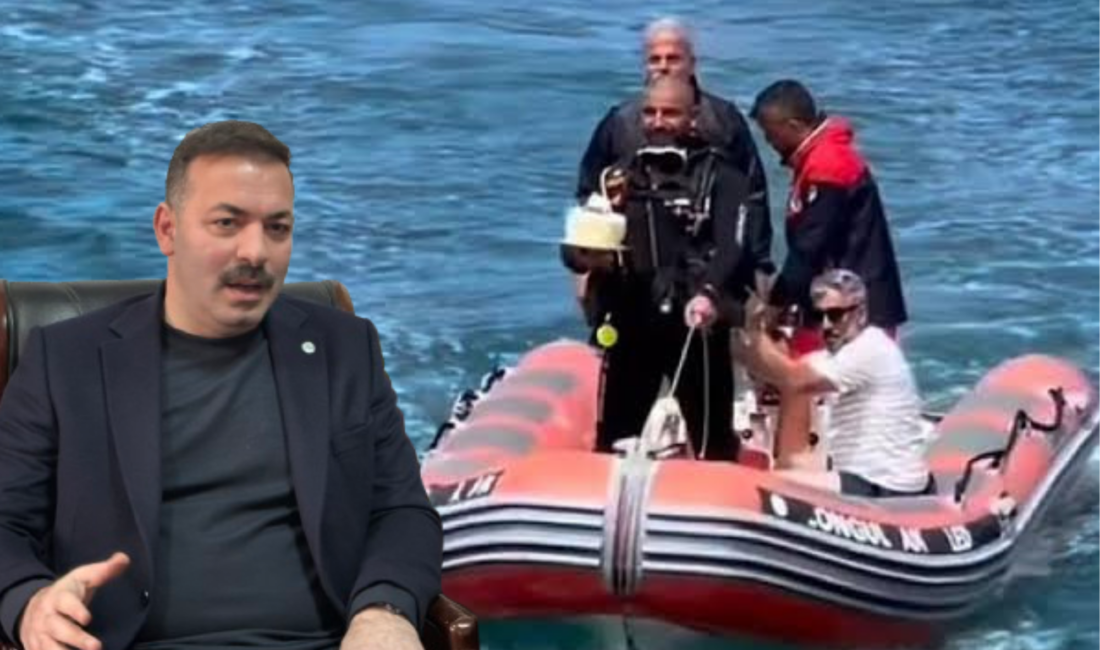 Çağlayan’dan Erdem’e:”Botla doğum günü pastası getirteceğine mahalledeki çöpleri toplat” Ak Parti İl Başkanı Mustafa Çağlayan’dan Belediye Başkanı Tahsin Erdem