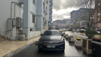 Zonguldak Belediye Başkanı Tahsin Erdem’in makam aracı, geçtiğimiz günlerde yaşanan