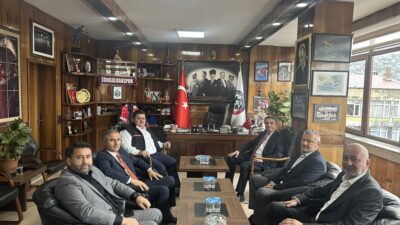 Zonguldak Belediye Başkanı Tahsin Erdem Genel Maden İşçileri Sendikası (GMİS)