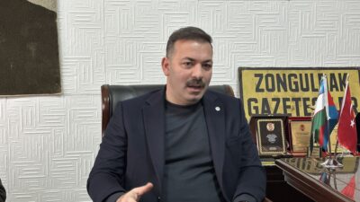 AK Parti Zonguldak İl Başkanı Mustafa Çağlayan, Zonguldak Gazeteciler Cemiyeti’nde