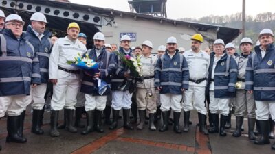 BAKAN YARDIMCILARI MADENE İNDİ 4 Aralık Dünya Madenciler Günü kapsamında Zonguldak’a gelen Çalışma ve
