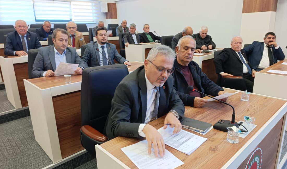 Zonguldak İl Genel Meclisi’nin Aralık ayı son birleşimi, Başkan Necdet