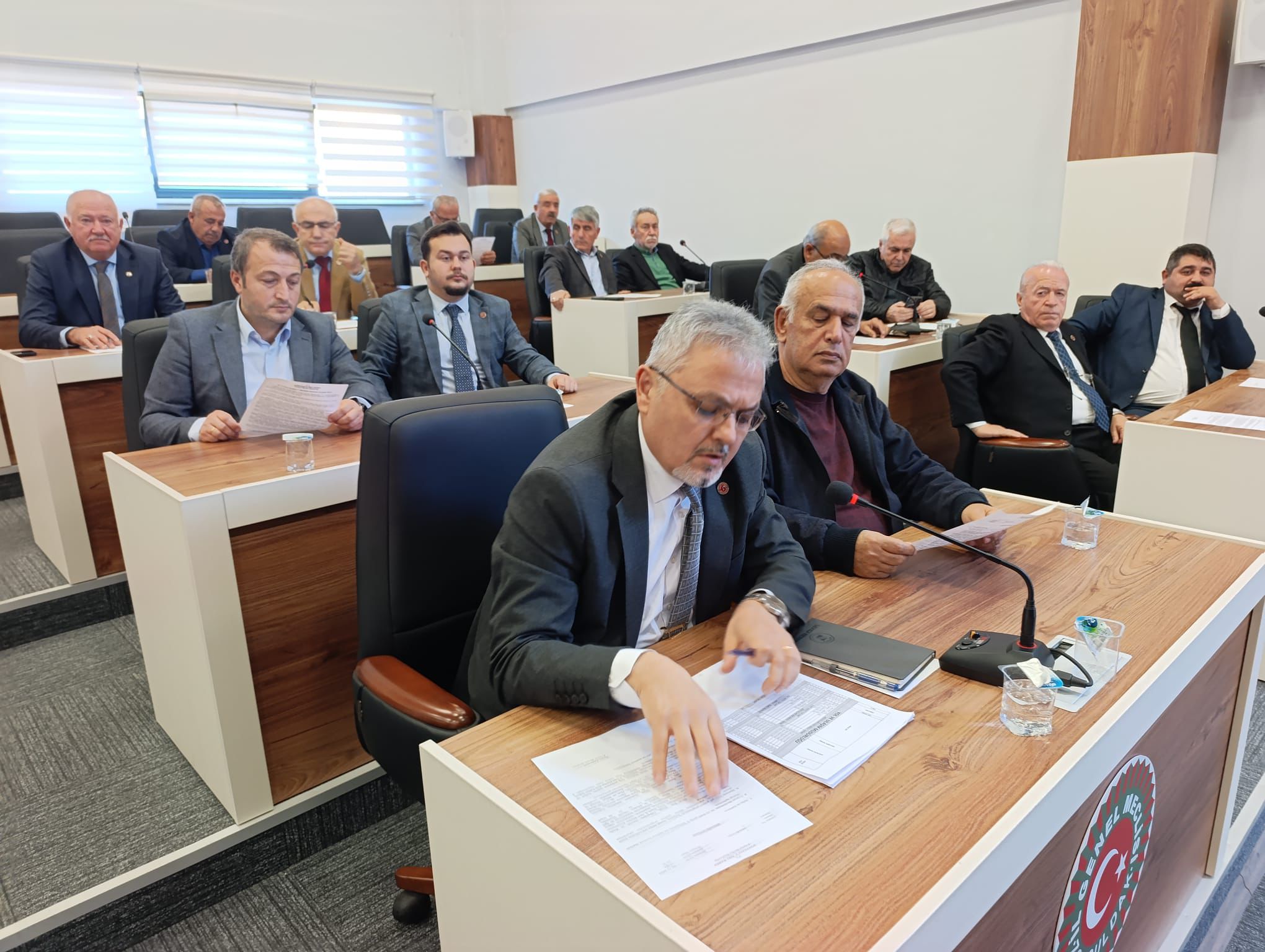 Zonguldak İl Genel Meclisi’nin Aralık ayı son birleşimi, Başkan Necdet