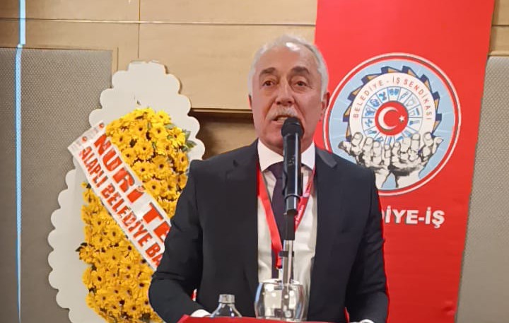 Osman Karakaş yeniden başkan seçildi Belediye-İş Sendikası Zonguldak Şubesi’nin 13. Olağan Genel Kurulu, Dedeman Otel’de