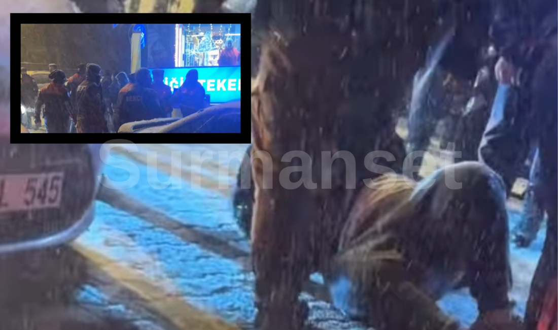 Zonguldak’ın İncivez Mahallesi’nde yılbaşı gecesi sokakta eğlenen gençler arasında çıkan