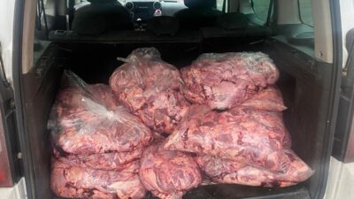 Zonguldak’ta jandarma ekipleri yaptıkları kontrolde hafif ticari araçta 450 kilo