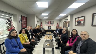 Ereğli Belediye Başkanı Halil Posbıyık, CHP Zonguldak İl Başkanı Devrim