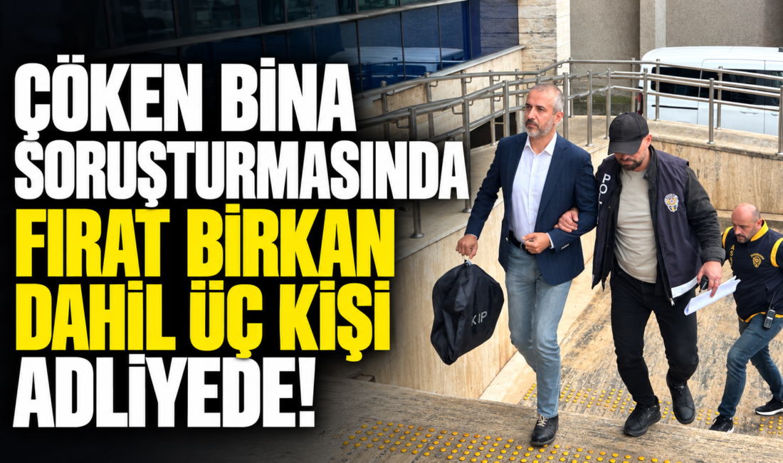 Kadırga’da çöken bina soruşturması için şüpheliler adliyeye getirildi Zonguldak’taki bina çökmesi soruşturmasında gözaltına alınan, Zonguldak Belediye Meclisi Yeni