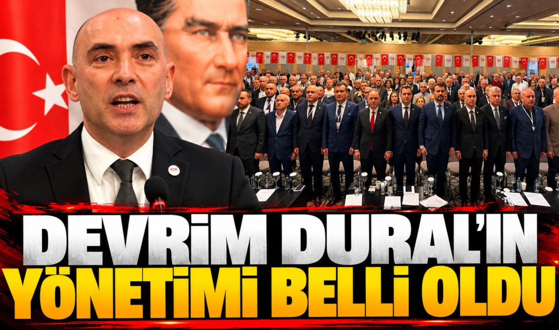 Yeni Parti’de Devrim Dural’ın yönetimi belli oldu Yeni Parti Zonguldak Örgütü’nün 1. Olağan İl Kongresi, Dedeman Otel’de