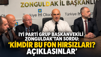 İYİ Parti Grup Başkanvekili ve Balıkesir Milletvekili Turan Çömez, Zonguldak’a
