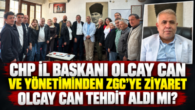 Cumhuriyet Halk Partisi Zonguldak İl Başkanı Olcay Can ve yönetimi
