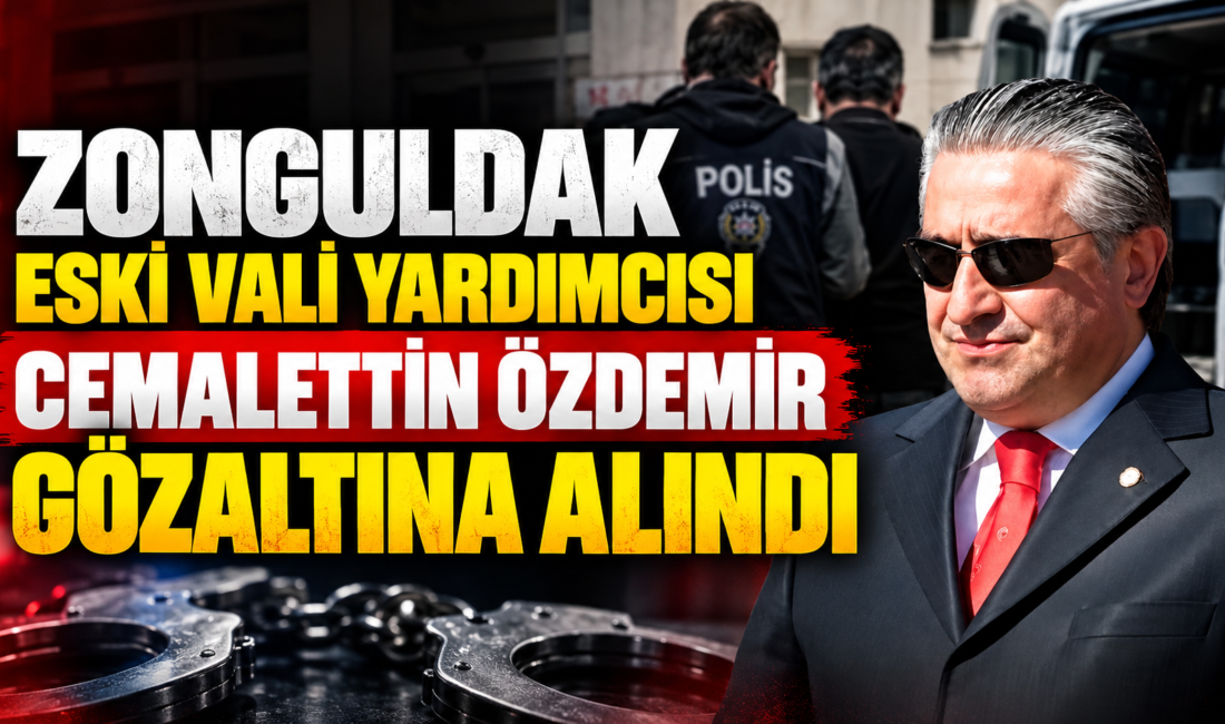 Zonguldak eski Vali Yardımcısı Cemalettin Özdemir gözaltında Bakırköy Belediyesi'ne yönelik yürütülen "ihale" ve "ruhsat" soruşturması kapsamında Zonguldak